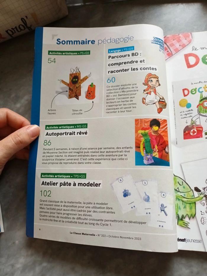 La classe maternelle octobre novembre 2023 - photo numéro 3