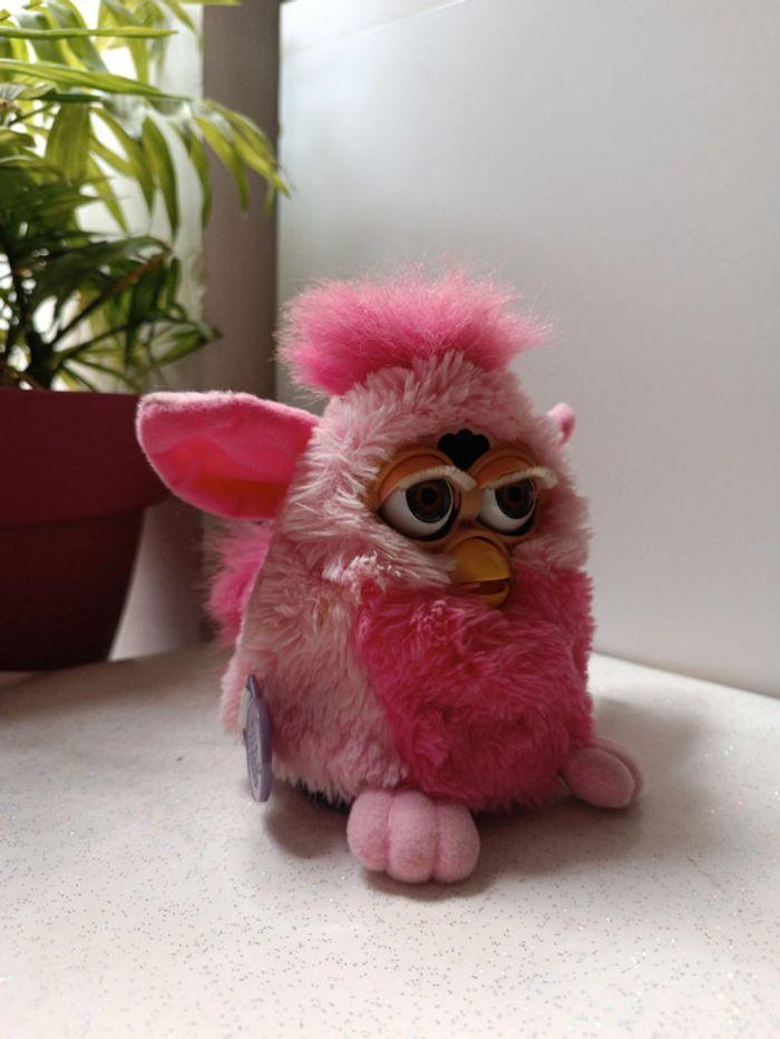 Furby vintage vtg rose pink tiger Electronic interactif électronique flamingo 1999 - photo numéro 5