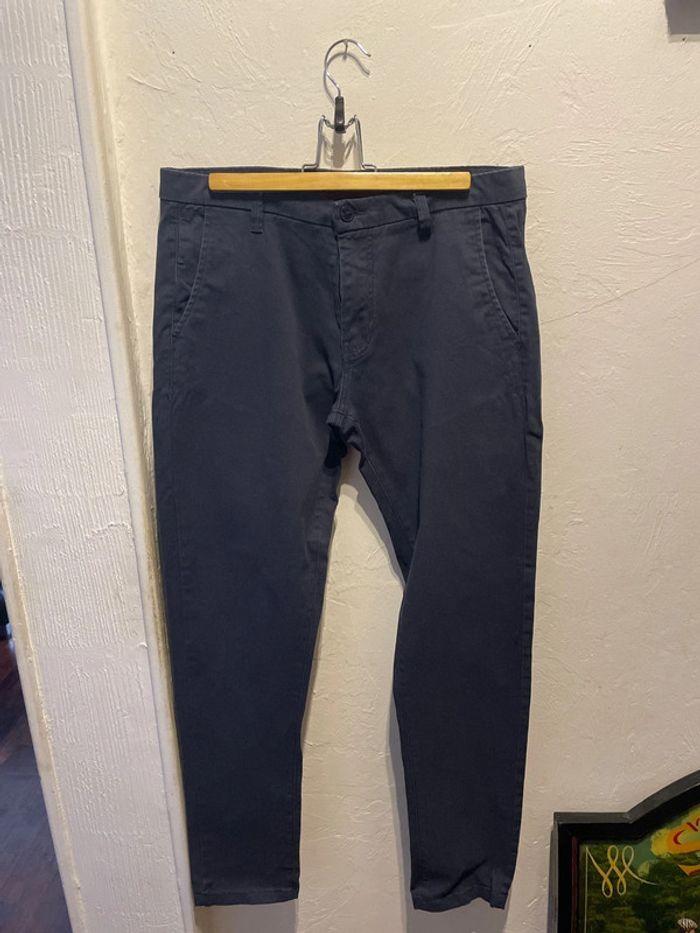 Pantalon bleu marine - photo numéro 1