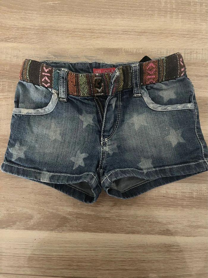 Short ikks en jeans 2 - photo numéro 1