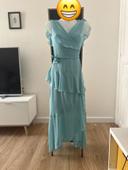 Robe bleu clair/turquoise 36/S