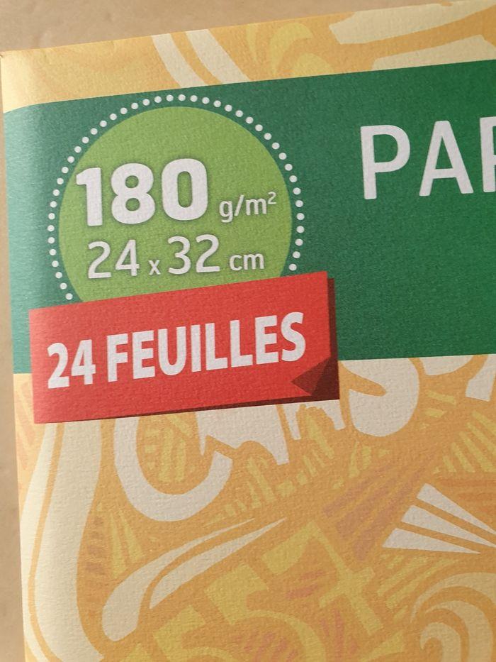 Feuilles canson 24x32 24 feuilles 180 g - photo numéro 2