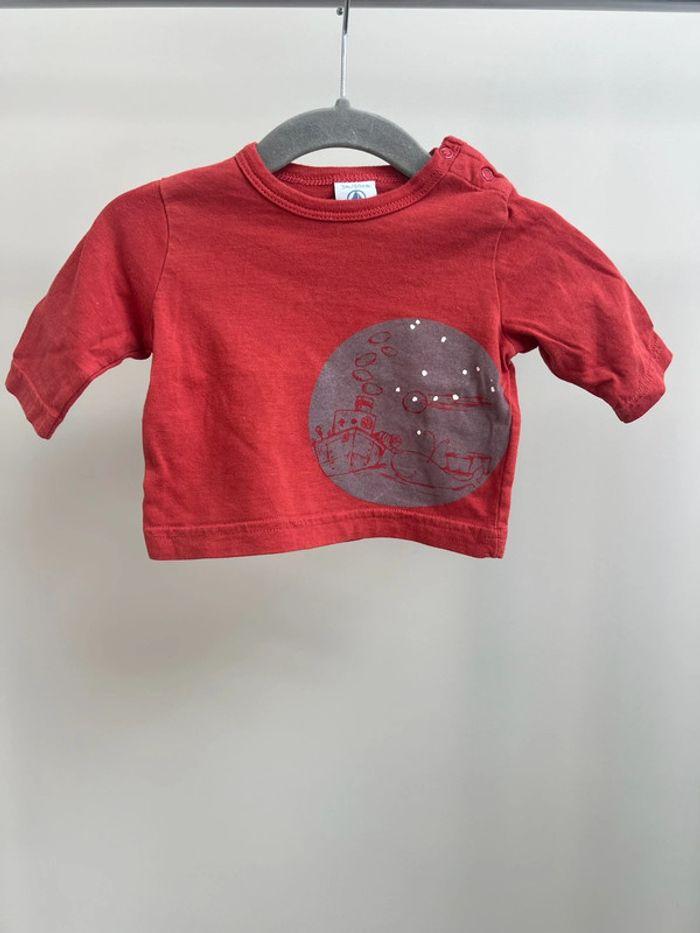 Teeshirt Petit bateau 3 mois - photo numéro 1