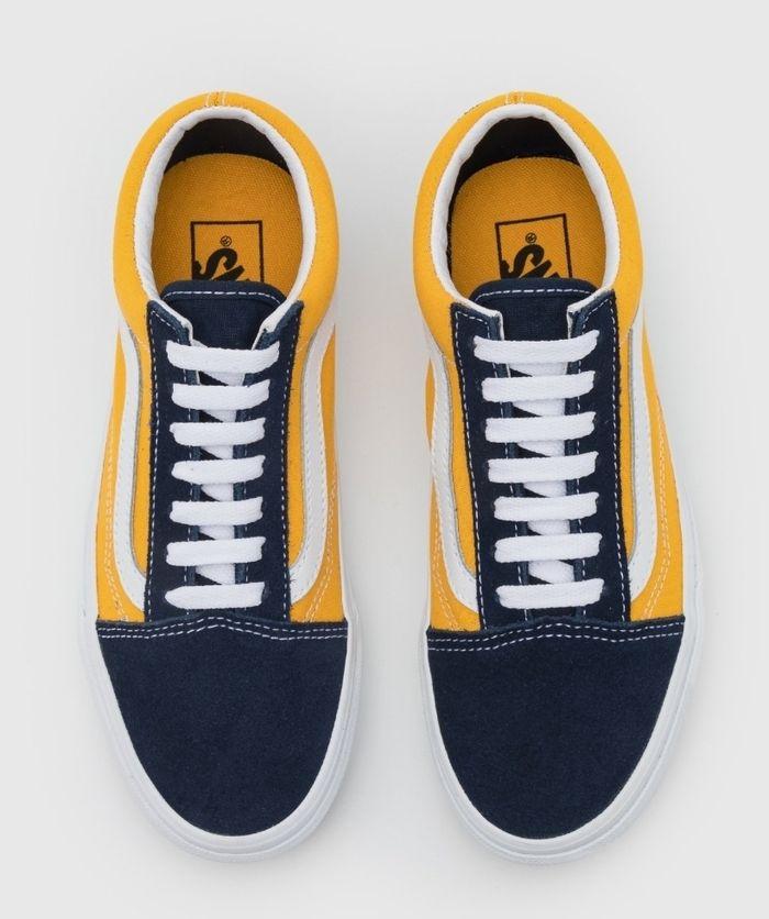 Sneakers Vans Jaune et Noir Taille 36.5 - photo numéro 4