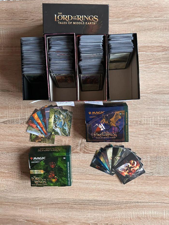 Lot de 700 cartes lord of the rings ( seigneur des anneaux) magic the gathering ENG - photo numéro 1