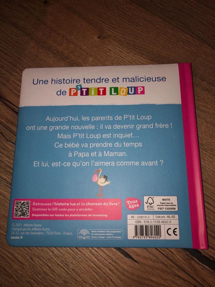 Livre « P’tit loup devient grand frère » - photo numéro 3