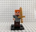 Figurine Alex dans Minecraft style lego