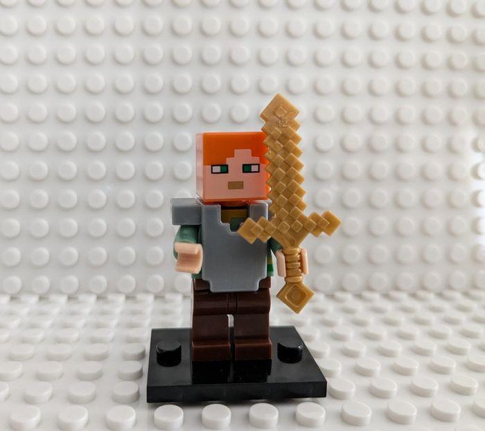 Figurine Alex dans Minecraft style lego