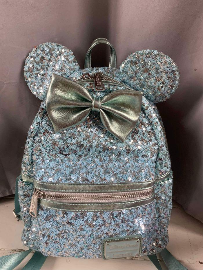 Sac a dos arendelle Disney sequin loungefly - photo numéro 1