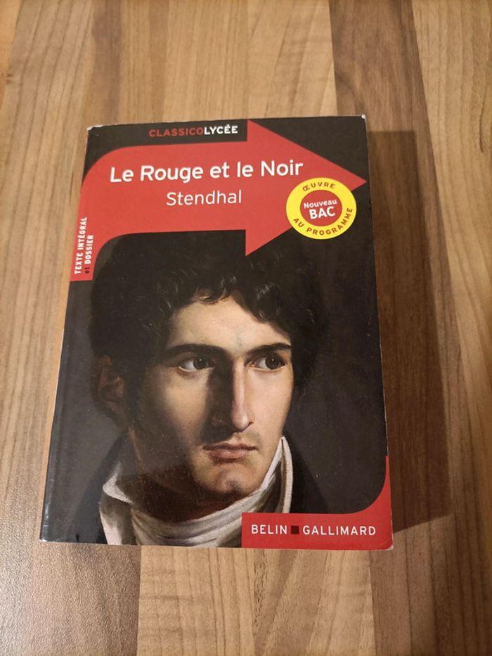 Livre le rouge et le noir de Stendhal - photo numéro 1