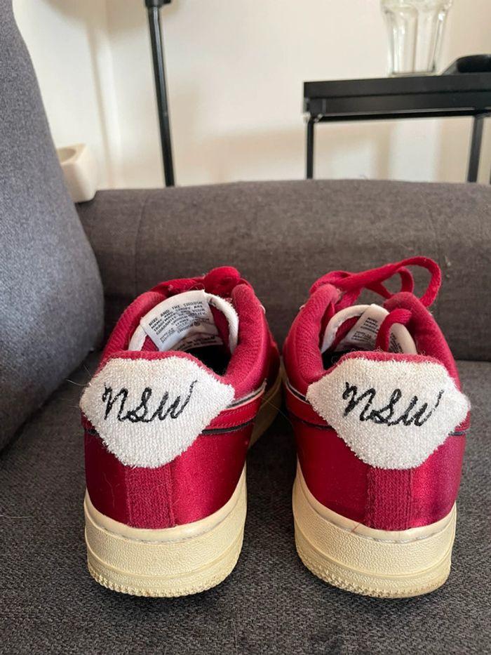 Baskets Nike Air Force One rouge - photo numéro 8