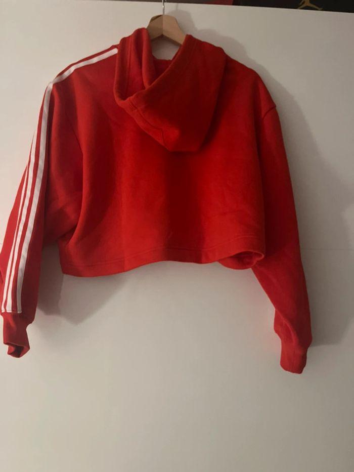 Pull Adidas rouge - photo numéro 2