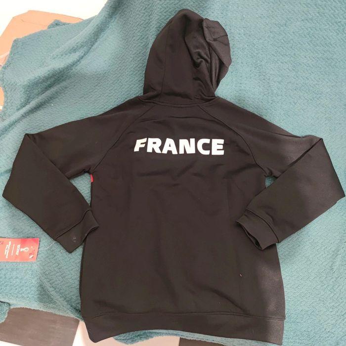 🌺 Sweatshirt polaire a capuche FIFA World cup 2022 Qatar coupe du monde France - photo numéro 2