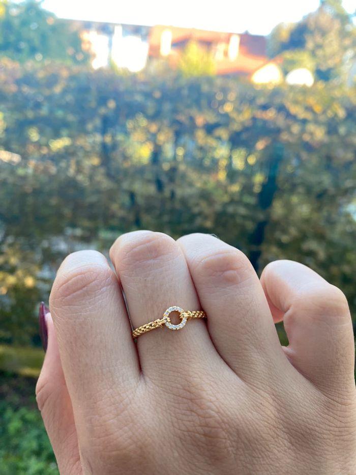 • 💛 Jolie petite bague doré Ajustable en Acier inoxydable - Neuve 💛 • - photo numéro 2