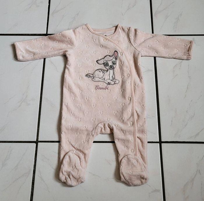 Pyjama une pièce bébé fille - photo numéro 1