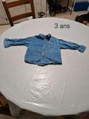 Veste en jeans 3 ans