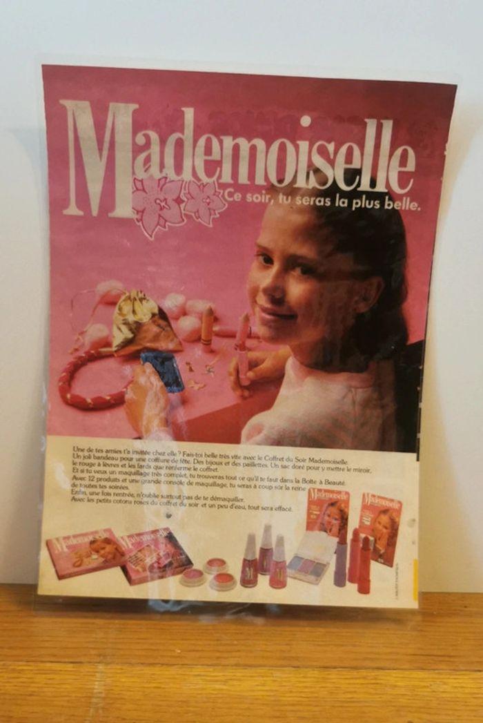 Ancienne publicité jouet Mademoiselle - photo numéro 1