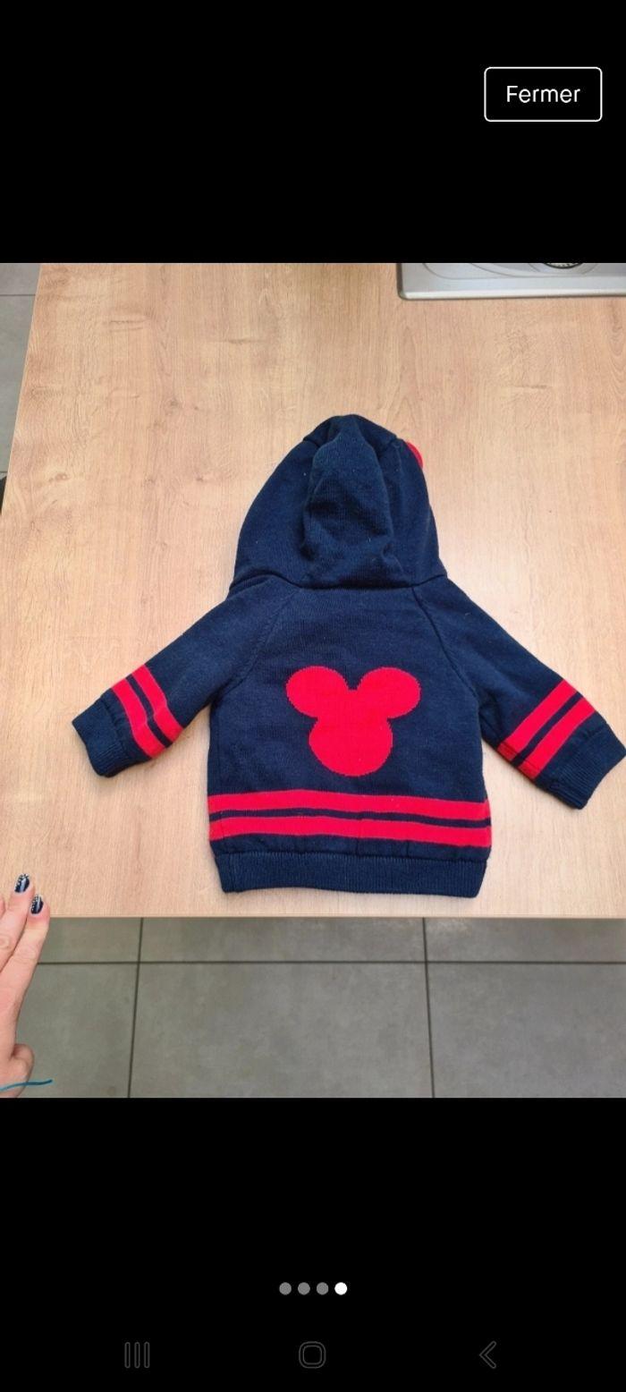 Gilet mickey en laine - photo numéro 4