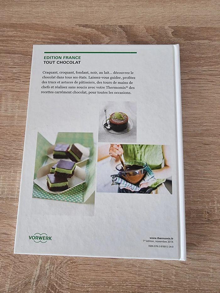 Livre thermomix Tout Chocolat Vorwerk TM5. neuf - photo numéro 2