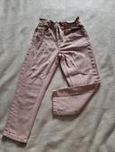 Pantalon type jeans rose