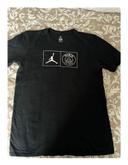 Tee shirt noir avec motifs | Jordan nike