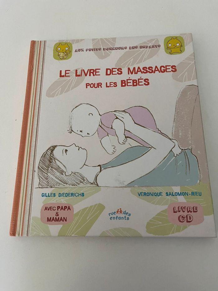 Livre Cd des massages pour les bébés - photo numéro 1