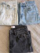 Lot 2 jeans Jennyfer achetés,1 offert taille 32,34