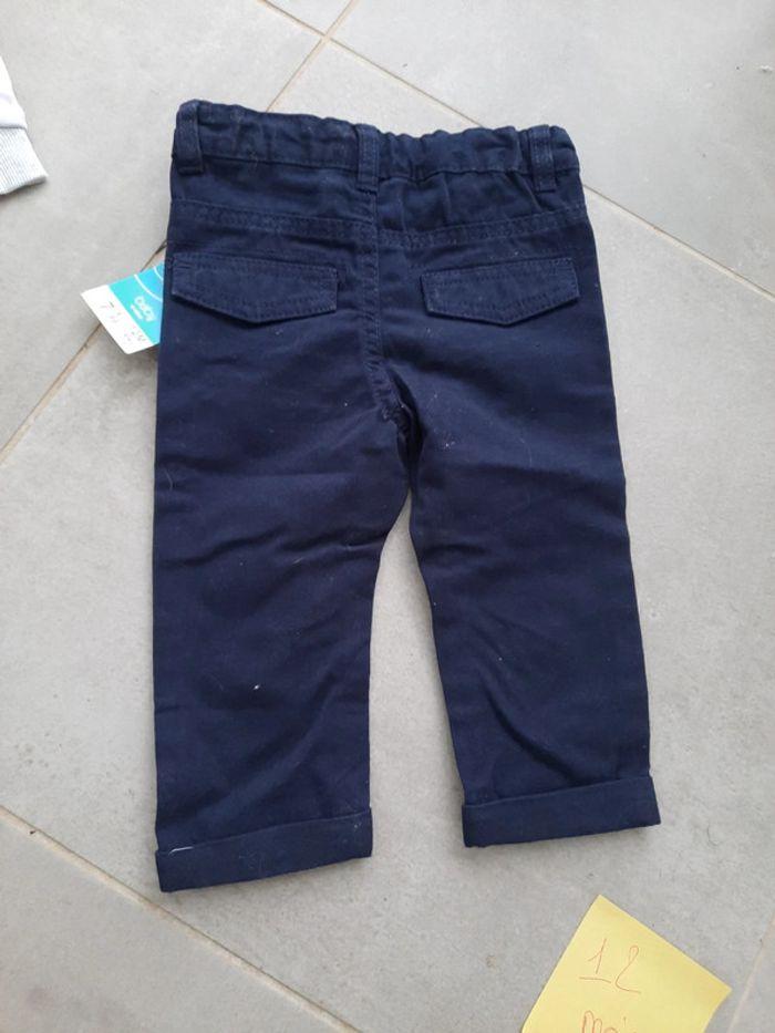 Pantalon bleu marine - photo numéro 2