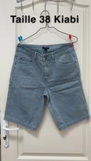 Short en jean