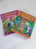 Lot 2 livres jeunesse Célestin le magicien