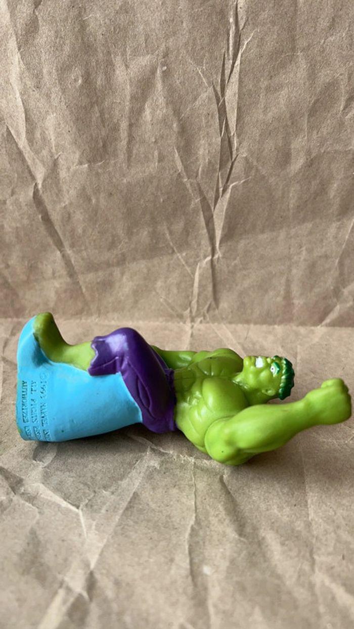 Marvel entertainment group 1993 - Rare figurine l’incroyable Hulk 9cm - photo numéro 7