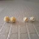 Lot de 2 paires de boucles d'oreilles