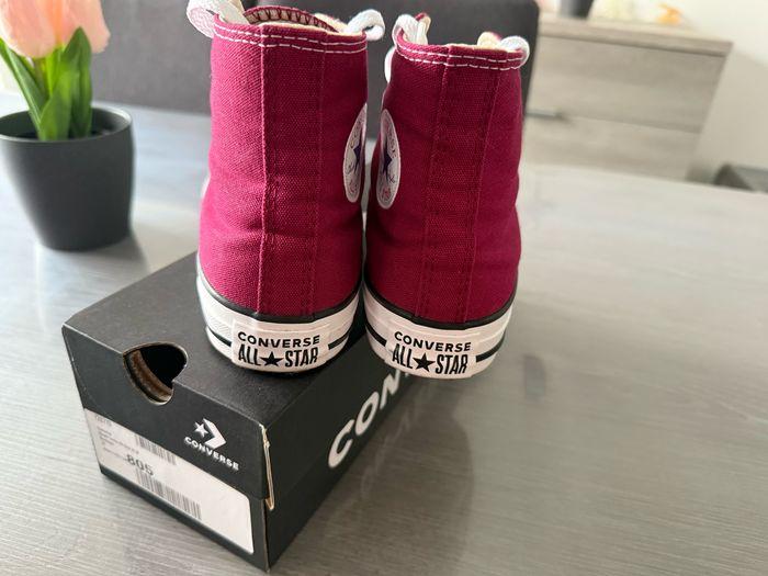 Converse all star haute bordeaux pointure 36 - photo numéro 4