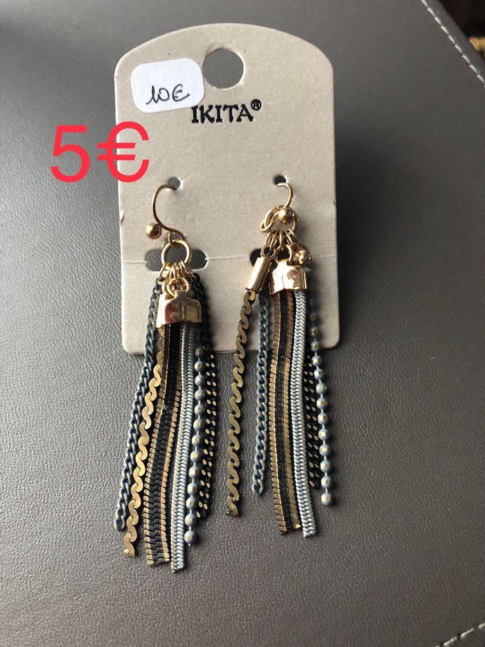 Lot 6 paires de boucles d’oreilles neuves Access et Ikita - photo numéro 9