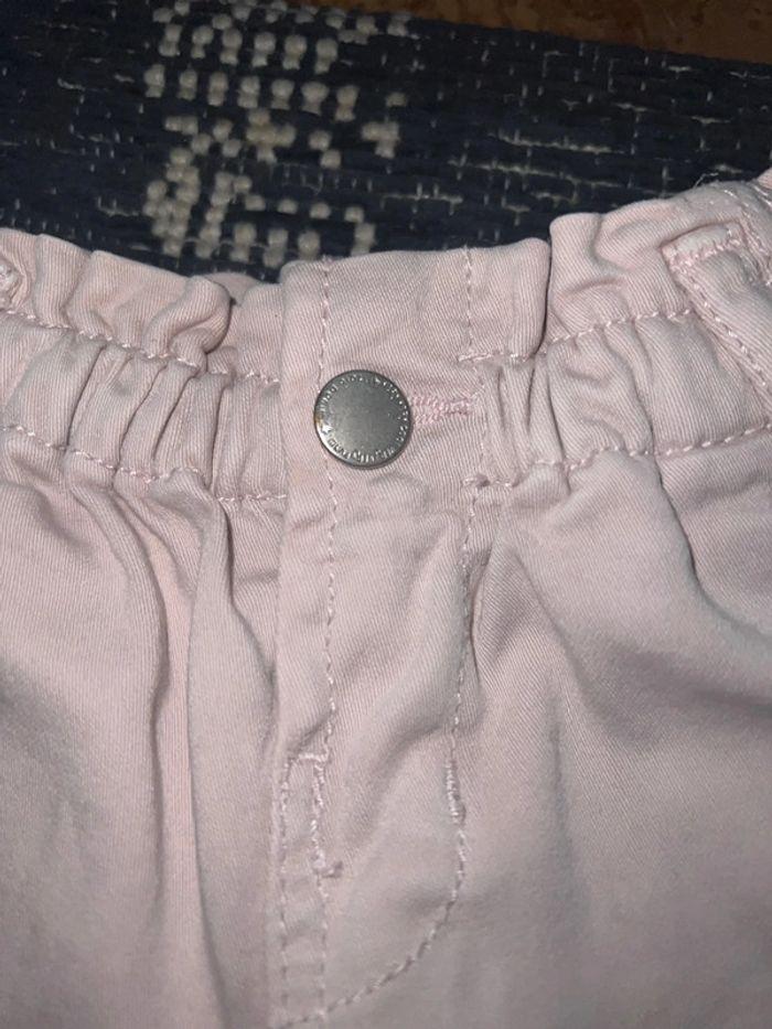 Pantalon Zara rose pale bébé fille 3-6m - photo numéro 2