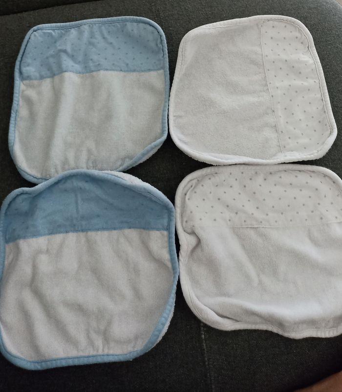 Serviettes éponge lingettes pour bébé 100% coton. Premaman - photo numéro 1