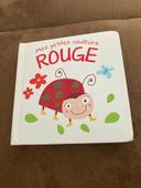 Livre mes petites couleurs rouge