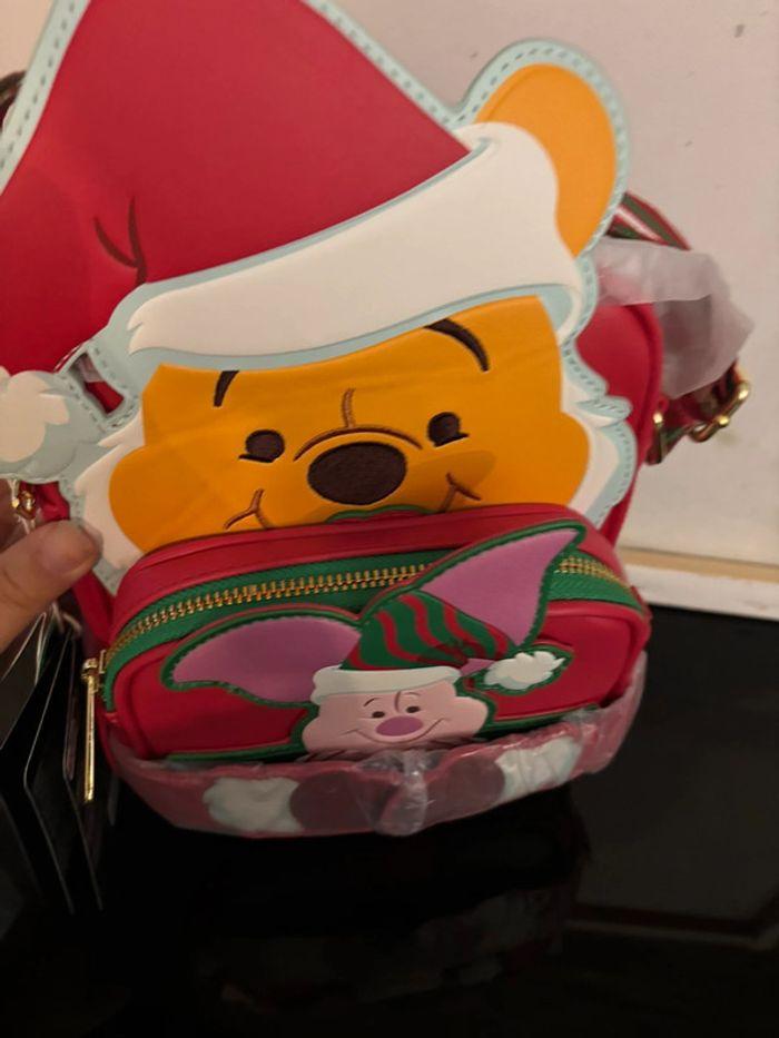 Disney Loungefly sacoche Winnie l’ourson et porcinet Noël import us - photo numéro 13