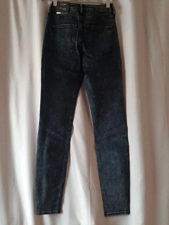 Pantalon jeans taille haute tiffosi neuf - photo numéro 2