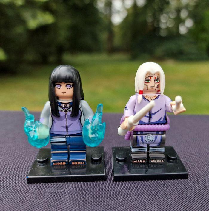 Minifigure Manga Naruto Hyuga Hinata et Kaguya Kimimaro