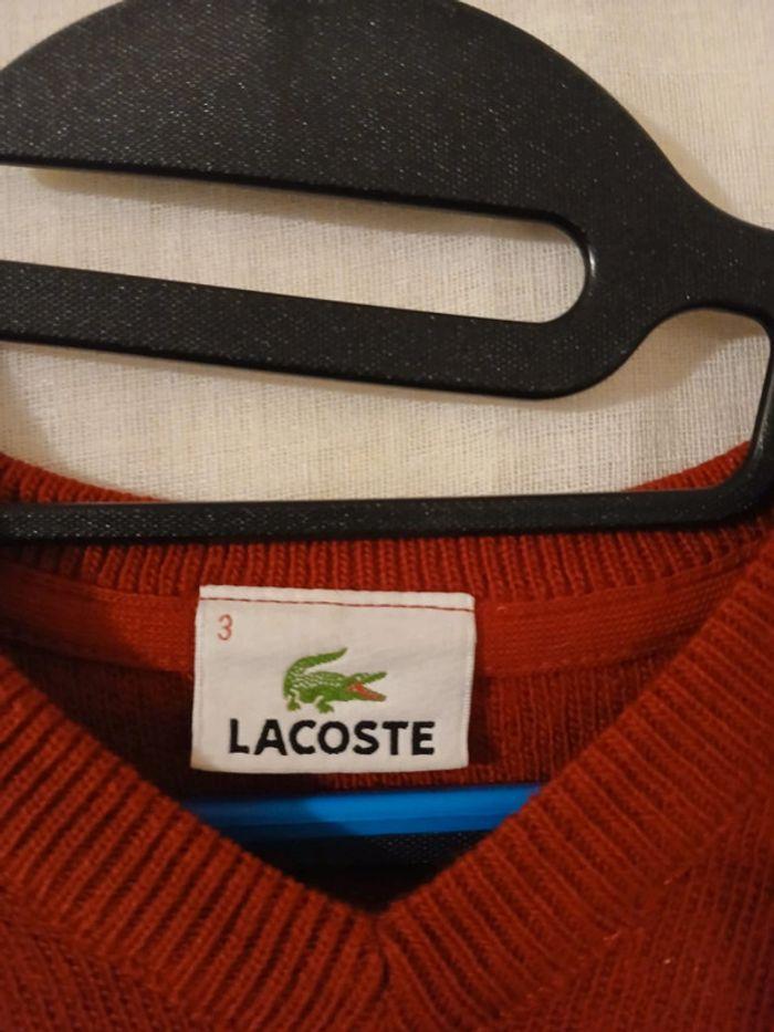 Pull lacoste - photo numéro 3