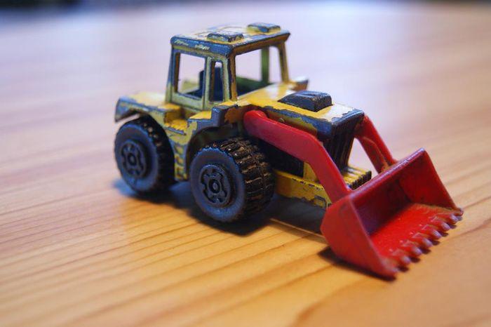 Matchbox tractor shovel - photo numéro 2