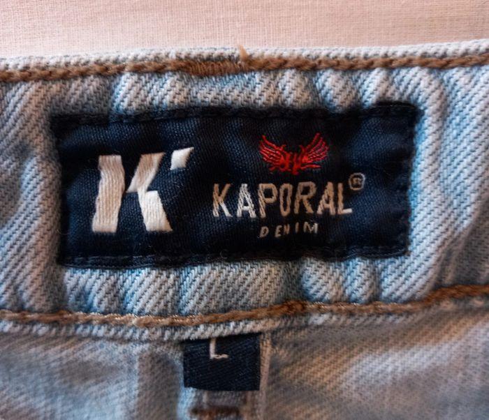 Short en jean Kaporal taille L - photo numéro 4