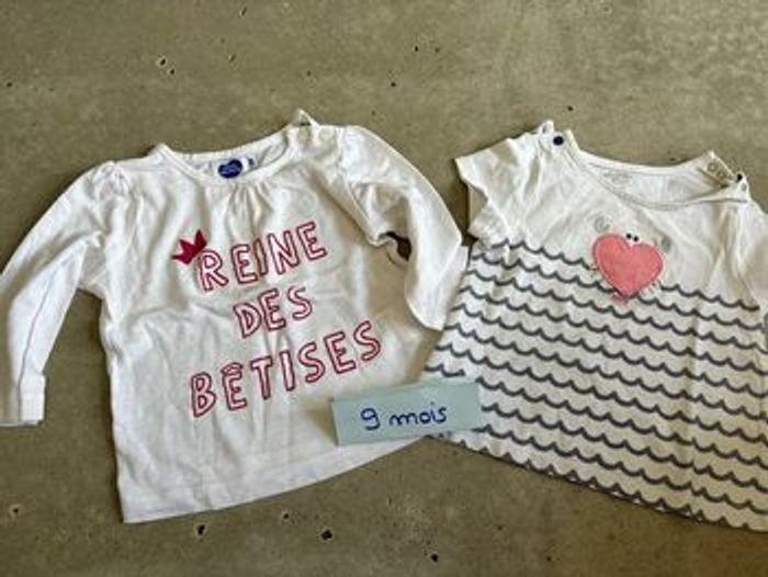 Lot de 2 tee shirts - photo numéro 1