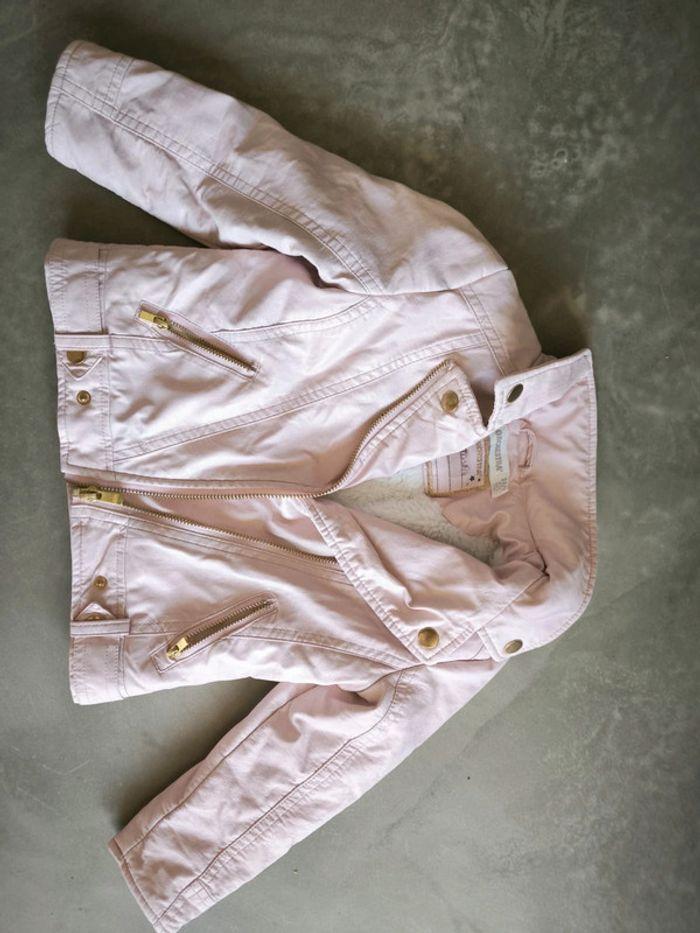 Blouson en cuir bébé fille 2 ans - photo numéro 1