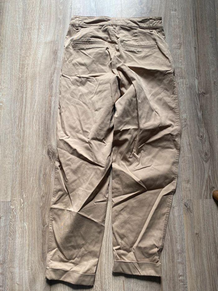 Pantalon Zara beige taille xs 34 - photo numéro 5