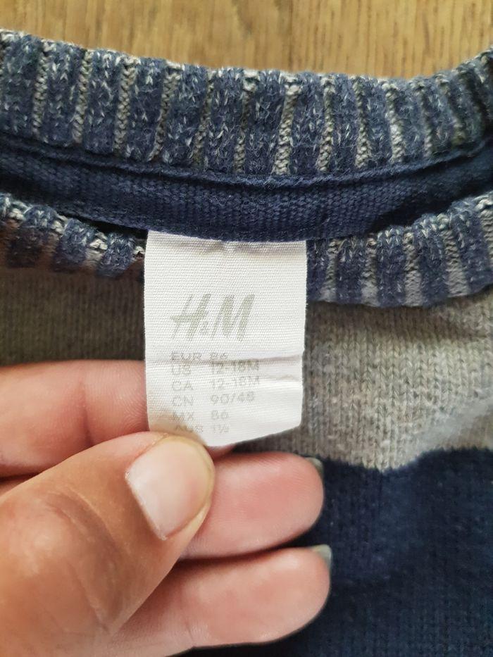 Pull fin  h&m 12/18mois garçon - photo numéro 2