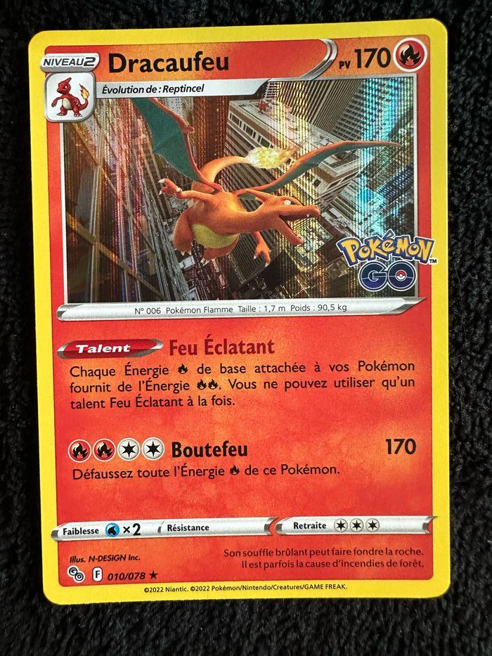 Lot cartes Pokémon Dracaufeu : Idéal cadeau Noël enfant - photo numéro 2