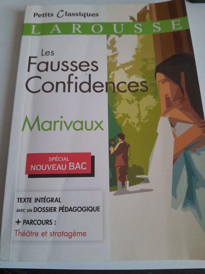 Les fausses confidences marivaux - photo numéro 1