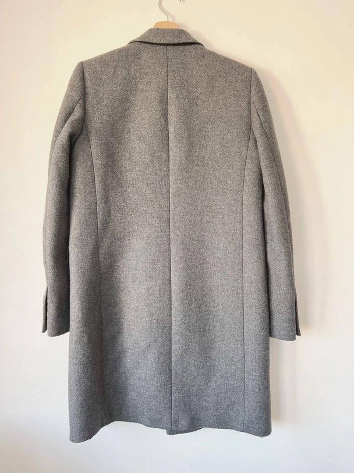 Manteau gris Zara Manteco - photo numéro 8